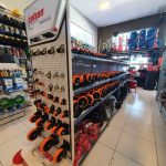 Expositor de mangueiras da Zorflex
